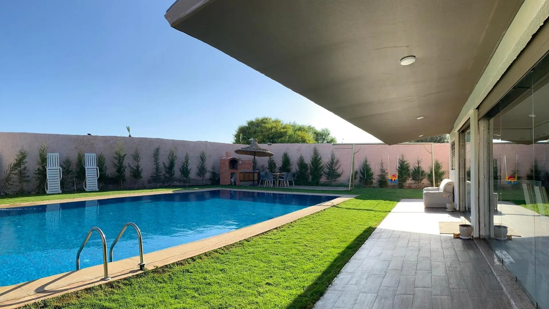 Villa Familiale Avec Piscine A Agadir Golf